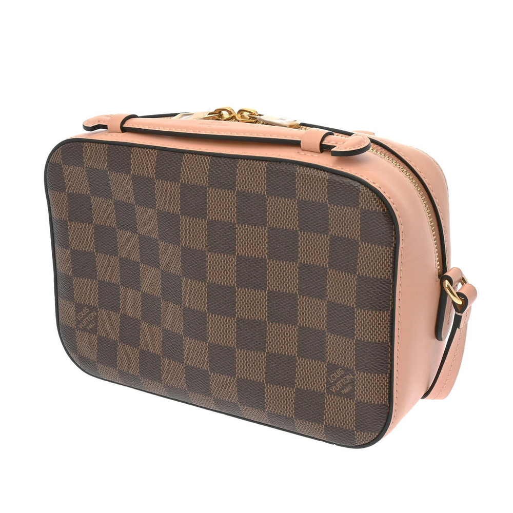 Louis Vuitton Damier Venus Santa Canvas Bag Monica Shoulder Brown